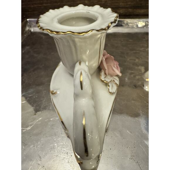 Dresden Germany Candleholder Vintage - Picture 7 of 15